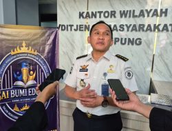 Melalui Program Sai Bumi Edukasi, Kanwil Ditjenpas Lampung Terus Tingkatkan Pendidikan Bagi Warga Binaan