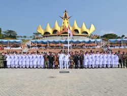 Menara Siger Jadi Panggung HUT ke-81 RI di Lampung Selatan