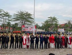 Jajaran Lapas Muara Tebo Ikuti Penurunan Sang Merah Putih