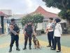 Kalapas Ike Rahmawati Pimpin Apel Pagi Bersama Tim K9 Polda Lampung Perkuat Deteksi Dini Narkoba