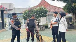 Kalapas Ike Rahmawati Pimpin Apel Pagi Bersama Tim K9 Polda Lampung Perkuat Deteksi Dini Narkoba