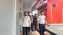 Dinyatakan Steril dari Narkoba, Lapas Kelas I Bandar Lampung Bersama Tim K9 Polda Sisir Blok Hunian Warga Binaan