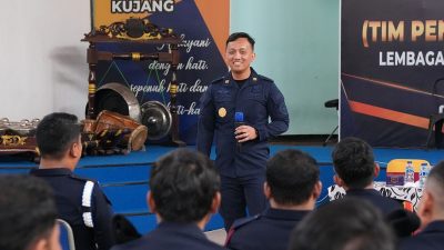 Lapas Cibinong Tingkatkan Profesionalisme Jajaran Regu Pengamanan Dalam Perkuat Tupoksi Pengamanan