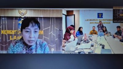Kanwil Kemenkum Lampung Gelar Rapat Harmonisasi Ranperda Pringsewu Tentang Pajak Daerah dan Retribusi Daerah