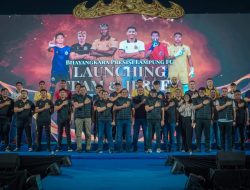 Pimpin Launching Tim dan Jersey, Gubernur Mirza Dorong Bhayangkara Presisi Lampung FC Raih Tiga Besar