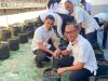 Kalapas Kelas IIB Kota Bakti Laksanakan Kegiatan Pemindahan Bibit Tanaman Tomat
