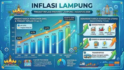 BI : Inflasi Lampung Agustus 2026 Tetap Terkendali Ditengah Perkembangan Harga dan Pasokan