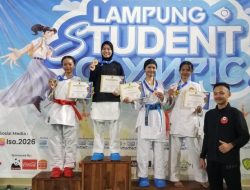Atlet UKM Karate Unila Raih Medali Perunggu pada Lampung Student Olympic