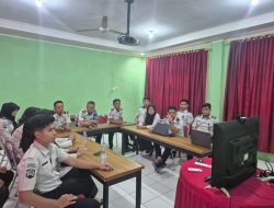 Rutan Kelas IIB Krui Ikuti Kegiatan Penguatan Kakanwil Ditjenpas Lampung