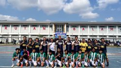Rutan Kelas I Bandar Lampung dan Lapas Pererat Sinergi Gelar Pembinaan Jasmani Bersama