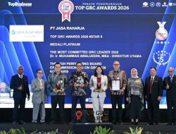 Jasa Raharja Raih Empat Penghargaan di Ajang TOP GRC Awards 2026