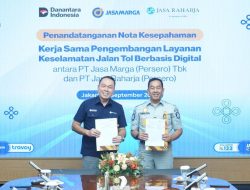 Jasa Marga dan Jasa Raharja Hadirkan Layanan Keselamatan Jalan Tol Berbasis Digital