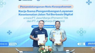Jasa Marga dan Jasa Raharja Hadirkan Layanan Keselamatan Jalan Tol Berbasis Digital