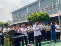Berdoa Turun Hujan, Rutan Sukadana Gelar Sholat Istisqa