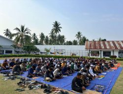 Laksanakan Sholat Istisqa, Lapas Ampana Gelar Doa Bersama Memohon Hujan dan Keberkahan