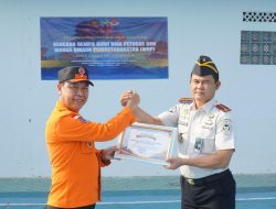Lapas Kalianda Gelar Simulasi Evakuasi Dalam Penanganan Keadaan Darurat