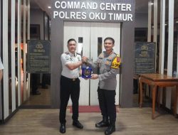 Kepala Lapas Martapura Jalin Silaturahmi dengan Polres Oku Timur Dalam Perkuat Sinergi Bersama APH