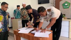 Laksanakan Penandatanganan PKS dengan Kemenag, Lapas Way Kanan Tingkatkan Pembinaan Kepribadian Warga Binaan