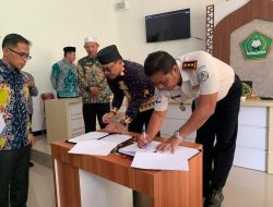 Laksanakan Penandatanganan PKS dengan Kemenag, Lapas Way Kanan Tingkatkan Pembinaan Kepribadian Warga Binaan