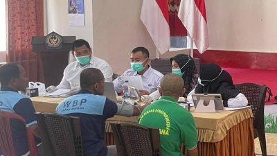 Lapas Ampana Pastikan Kondisi Kesehatan Warga Binaan Melalui Pemeriksaan Rutin