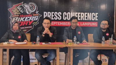 Pembuka Rangkaian Empat Pulau, TDM Gelar Honda Bikers Day Regional Sumatera 2026 di PKOR Wayhalim Bandar Lampung