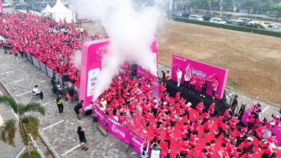 Fun Run Smartfren 5G Palembang Hadirkan Semangat Lari Bersama Ribuan Peserta