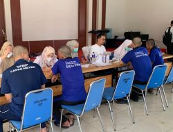 Lapas Metro Gelar Lakukan Skrining HIV dan Sifilis Secara Berkala Bagi 76 Warga Binaan