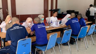 Lapas Metro Gelar Lakukan Skrining HIV dan Sifilis Secara Berkala Bagi 76 Warga Binaan