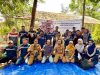 Pertamina Patra Niaga Regional Sumbagsel Manfaatkan Daun Kering di Kebun Raya Tuatunu Menjadi Kompos Berkelanjutan