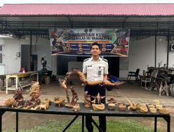 Warga Binaan Lapas Muara Tebo Sulap Serbuk Menjadi Karya yang Bernilai Seni