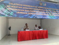 Lapas Way Kanan Bersama Dinas Perikanan Way Kanan Laksanakan Pelatihan Budidaya Ikan Air Tawar