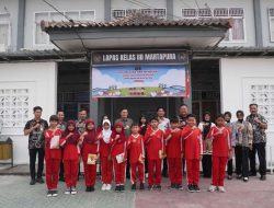 Dukung Ketahanan Pangan, Kalapas Kelas IIB Martapura Terima Kunjungan Belajar Siswa SDN 1 Martapura