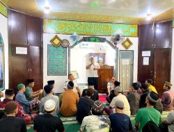 Kabid Watpampatnal Kanwil Ditjenpas Sumsel Berikan Tausiah dan Penguatan Kepada Jajaran Lapas Martapura