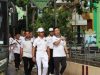 Kalapas Tetra Destorie Beserta Jajaran Lapas Metro Ikuti Pembinaan Jasmani Bersama Kakanwil Ditjenpas Lampung